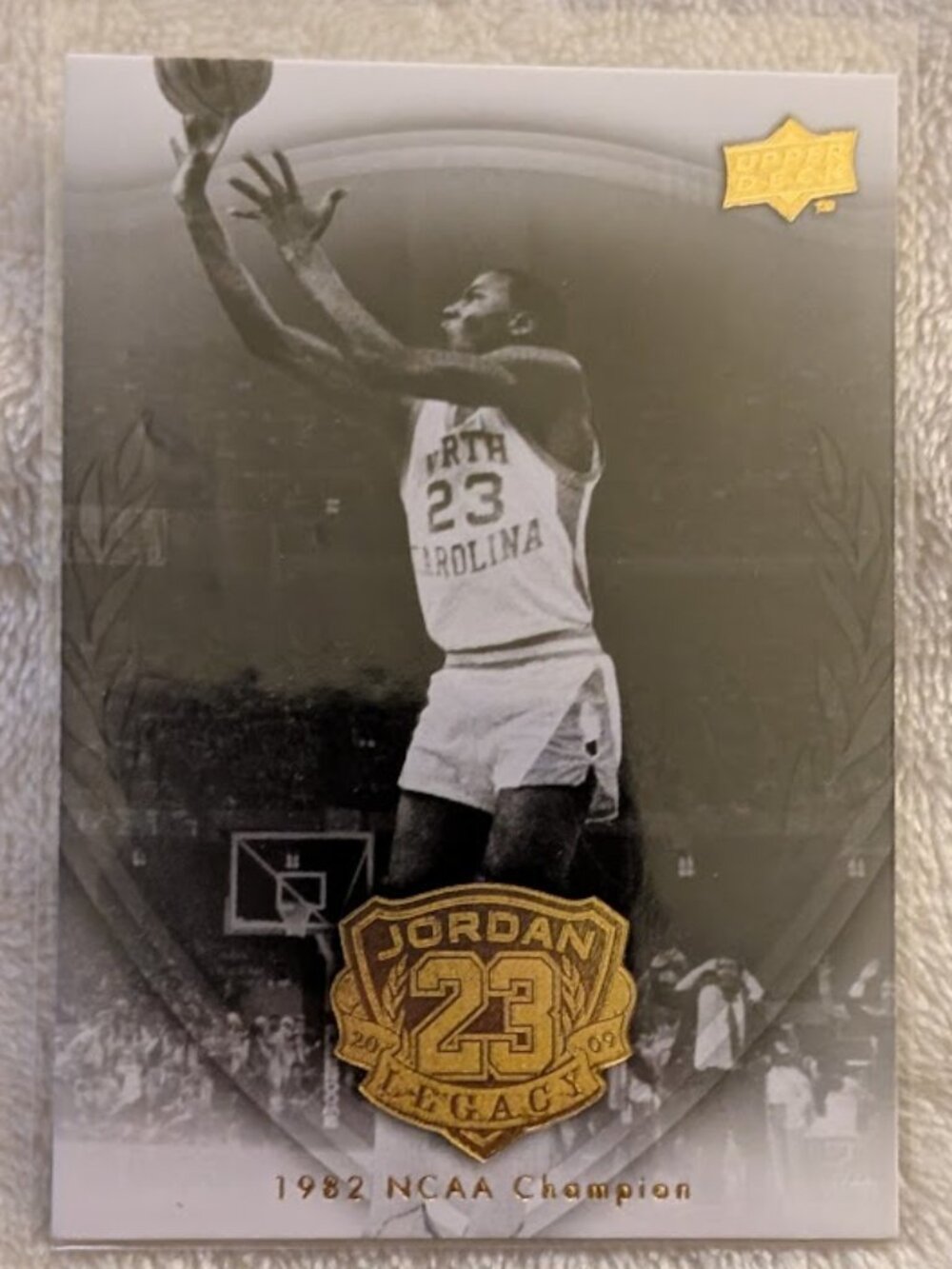 2009 Upper Deck 1982 NCAA Champion MICHAEL JORDAN #1